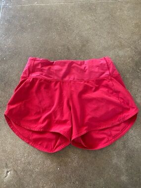 lululemon athletica Women's Athletic Shorts - Red